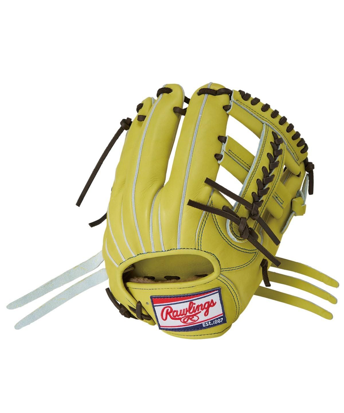 

Rawlings PREMIUM GH5HPN62 Baseball Jazz Throw HOH® Glove, Hardball, Infielder s Glove, Yellow, 11.25 inches, Right-Handed
