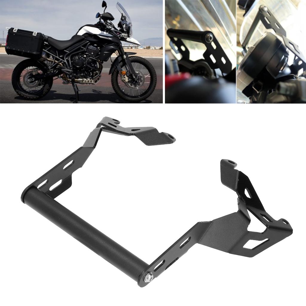 Motorrad Handy Navigationshalterung Verlängerung Kohlenstoffstahl 22mm Durchmesser Stange Ersatz für TIGER