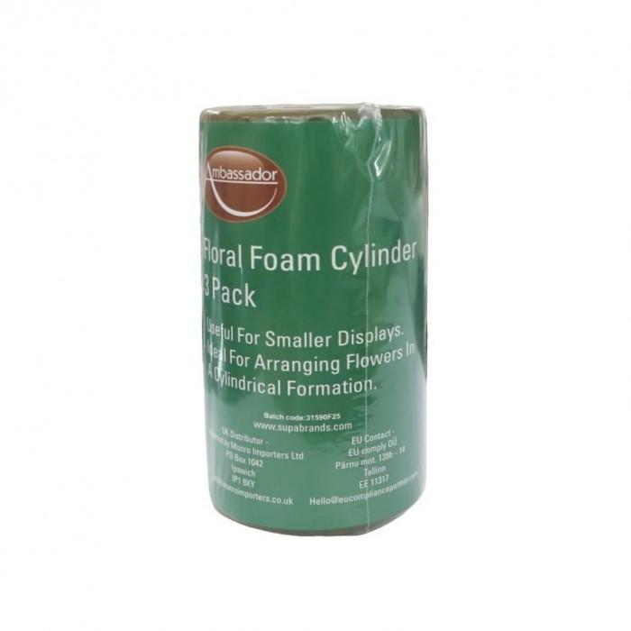 Ambassador Cylinder Dry Floral Foam (Pack of 3)