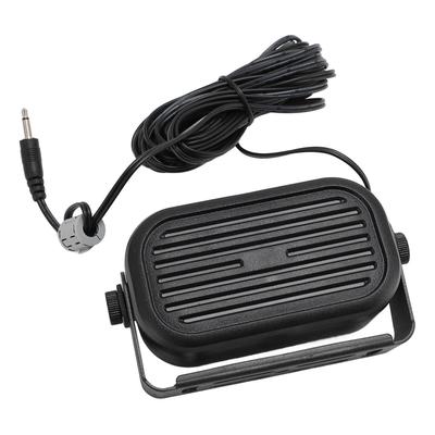 Mini External Speaker Loud and Clear 7W Car External Speaker, Cable Length 14.76ft, Compatible