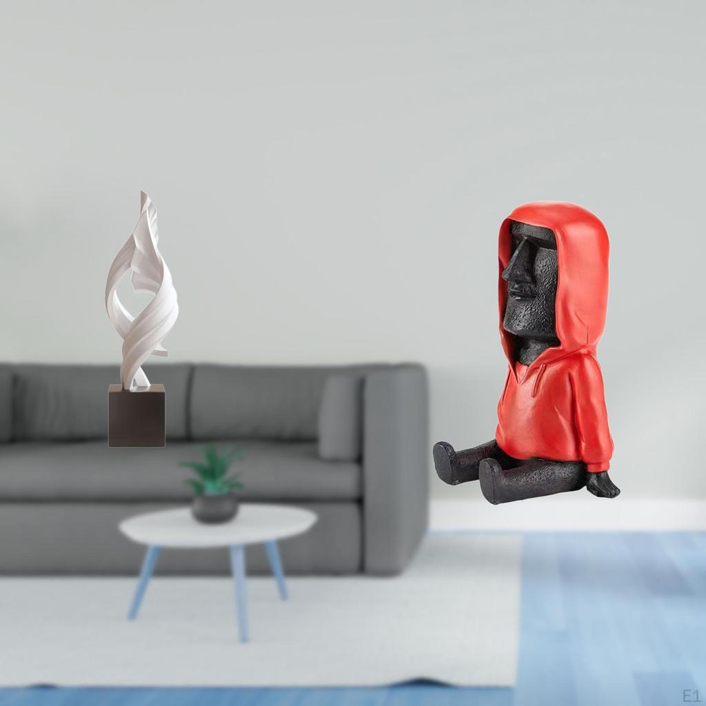 Abstract Art Statue Decorative Souvenir Sculpture Resin Figurine for House Office Coffee Table