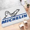 M-Michelins Logo Bathroom Mat Anti-slip Absorb Water Long Strip Cushion Bedroon Mat Hotel Decor Mat