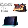 For Lenovo Tab M11/Xiaoxin Pad 11 2024 PU Leather Case Pattern Tablet Stand Cover with Card Slots