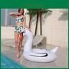 120cm Adult Swan Swim Ring Inflatable Water Lounger For Swimming And Fitness