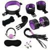 9pcs SM Erotic Supplies Set: SM Bondage Bundle with Leather Couple Sex Toys - Elevate Your Sex Life!