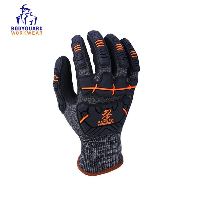 BODIGA GL194 Level 5 Cut Resistant Impact Protection Work Gloves 10 чёрный