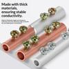 1/3Pcs Gtl Quick Cable Connector Copper Wire Butt Terminal Splice Copper Al Cable Wire Tubular Screw Bolt Connection Sleeve Join