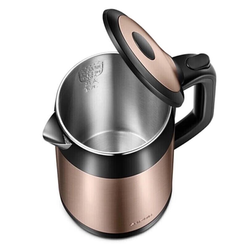 SUPOR ZMD Series 1.7L Double-Layer Stainless Steel Electric Kettle CN Plug (adapter Included)