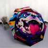 1pc Pug Goggles Fashionable Auto Opening/Closing Folding Umbrella with 8 Bones, Windproof Portable, Daily Use291