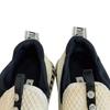 MIUMIU Crystal Bijou Leather Leather Slip-on Black Leather Used
