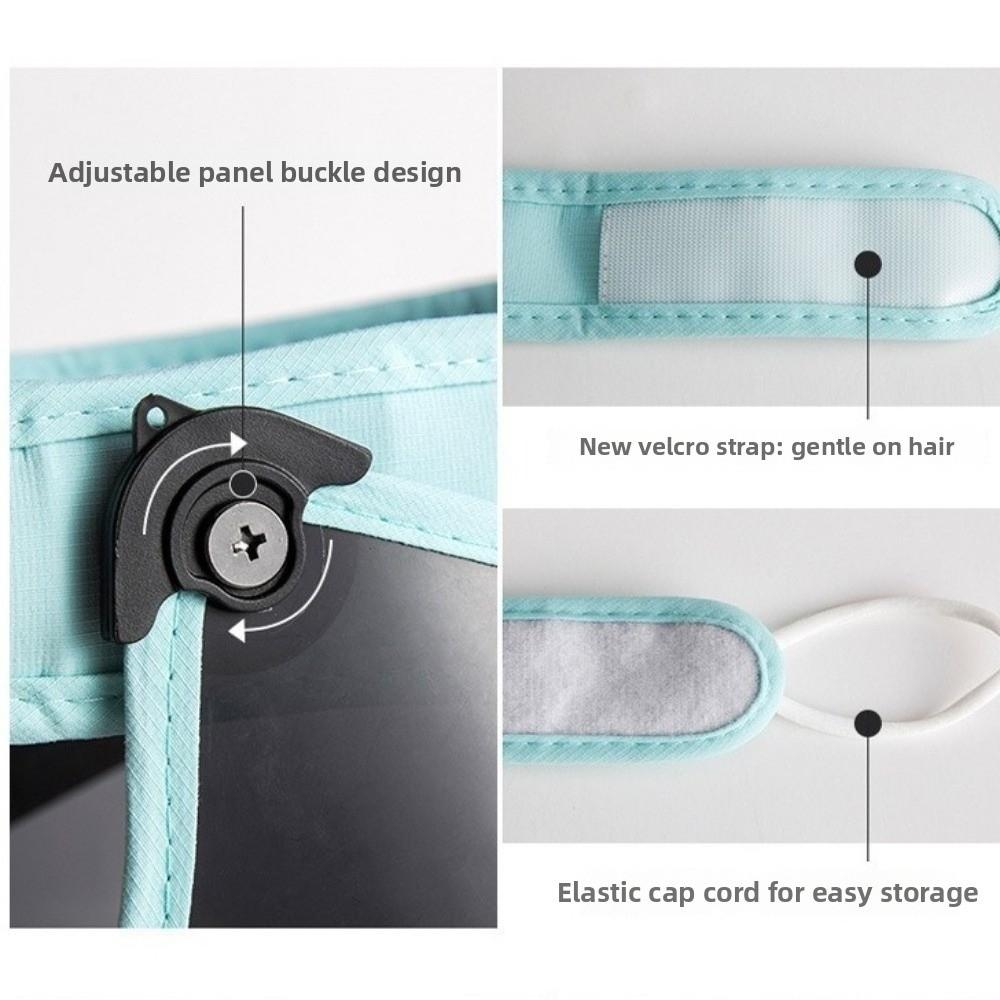 Portable Women Sun Hat Large Wide Brim Anti-UV Protection Empty Visor Cap Rollable Solar Protection Sunshade Cap Summer