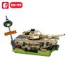 Non-Toxic Sembo Military Series Main Battled Tank Assemblage Building Blocks Moc Chariot Model Bricks Ornaments Car Toys Diy Birthday Gift