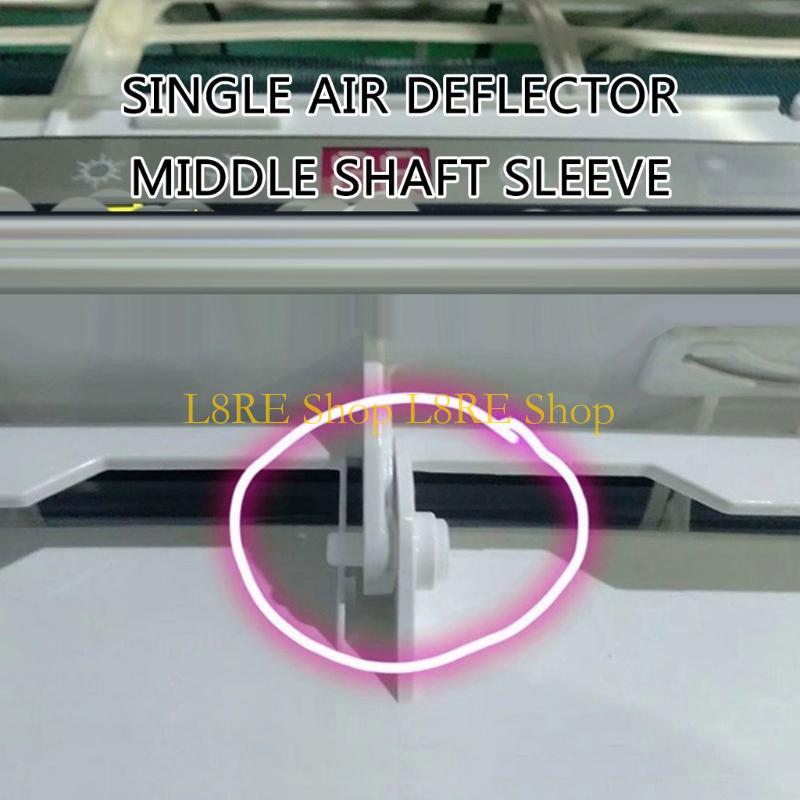 L8RE Pack of 10 Air Conditioning Control Knob Sleeves Rotation Shaft Cover for Repair
