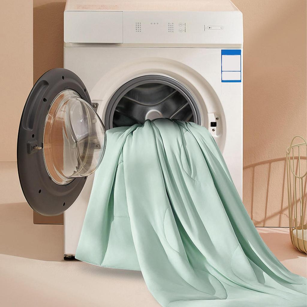 Cooling Comforter Bed Blanket Double-Sided Lightweight All-Season Bedding Solution for Travel Camping Night Sweats Home Couch