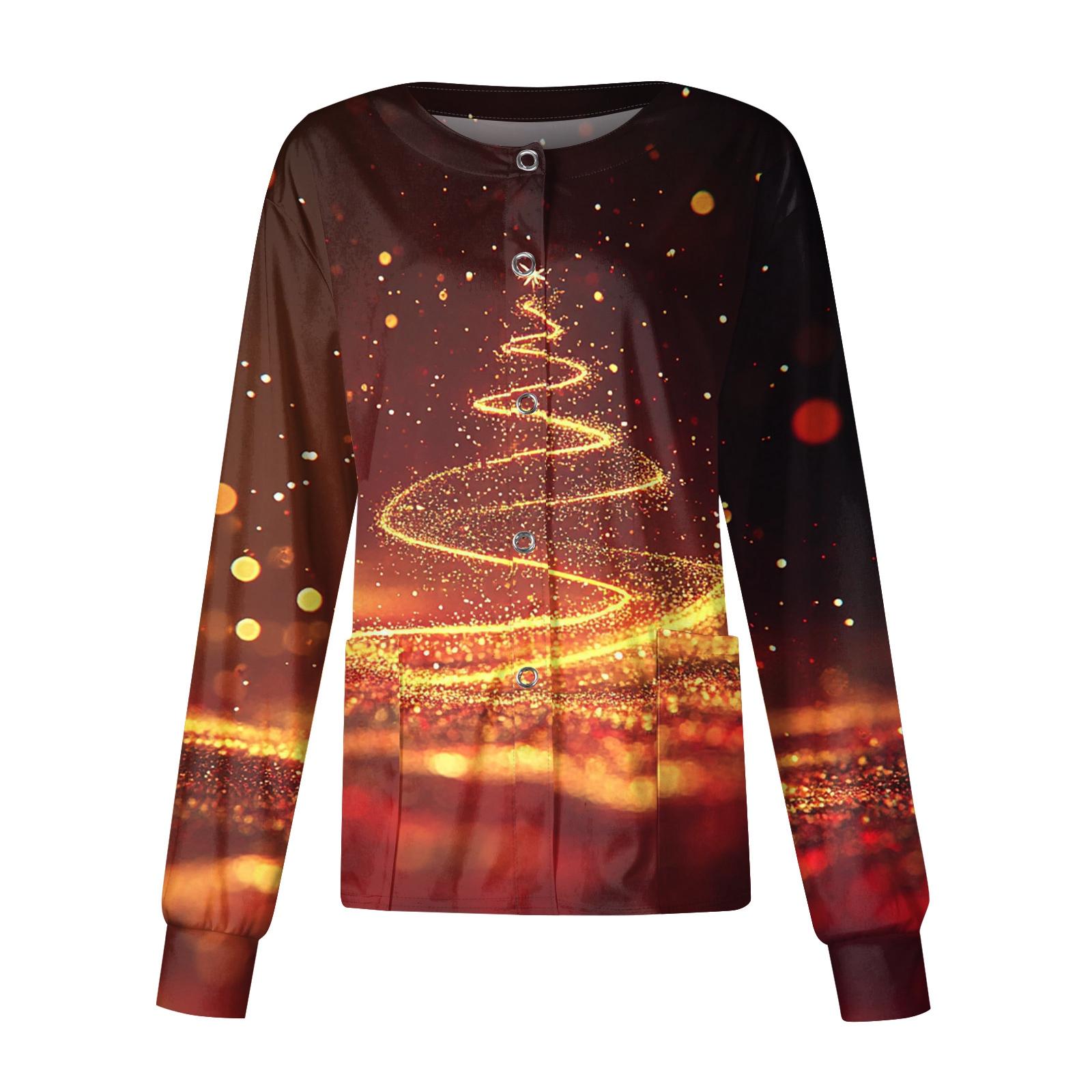 

Women Long Sleeve Pocket Working Stand-up Collar Solid Color Single-breasted Protective Overalls Cardigan Jacket Top XL арбуз красный