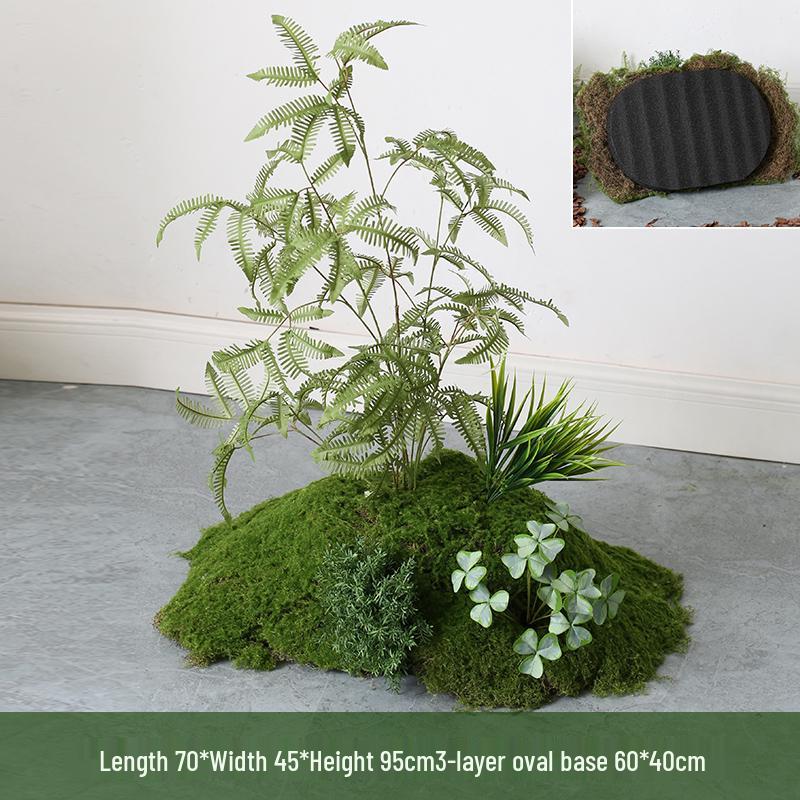 Artificial Green Moss Decor for Indoor Plants and Micro Landscapes