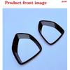 Car Front Fog Lamp Decorative Frame Black For Suzuki Fronx 2024-2025
