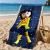 Nighttime Adventure Doll Beach Towel, Microfiber Beach Towel, Perfect For Pool, Beach, Travel, Home Decor Beach Party Fan gifts