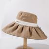Women'S Velvet Wide-Brim Bucket Hat - Casual Outdoor Sun Hat With Uv Protection