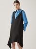 Leuiel V-Neck Vest Dress_Black