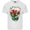 Gym The Welsh Flag Ripped Muscles Wales Kids T-Shirt Childrens
