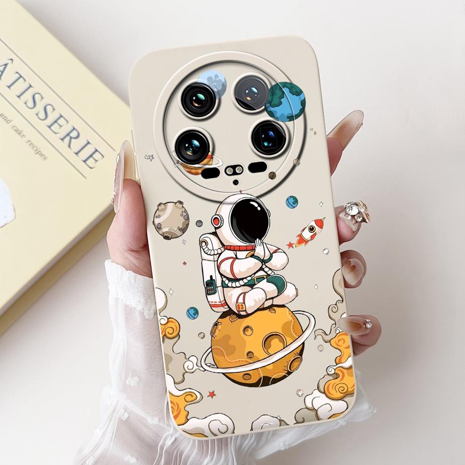 For Xiaomi 14 Ultra Case Cute Dinosaur Cartoon Cover Shockproof Phone Case For Xiaomi Mi 13 Ultra 13Ultra 14Ultra Soft TPU Shell