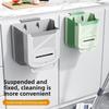 Wall-mounted Kitchen Trash Can - Foldable for Easy Storage - Suitable for Home Kitchen Waste Storage - Bucket for Bathroom Toilet