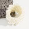 Elegant Geometric Minimalist Bracelet Multi Row Elastic Wide Pearl Creative Internet Celebrity Fashion Bracelet For Women