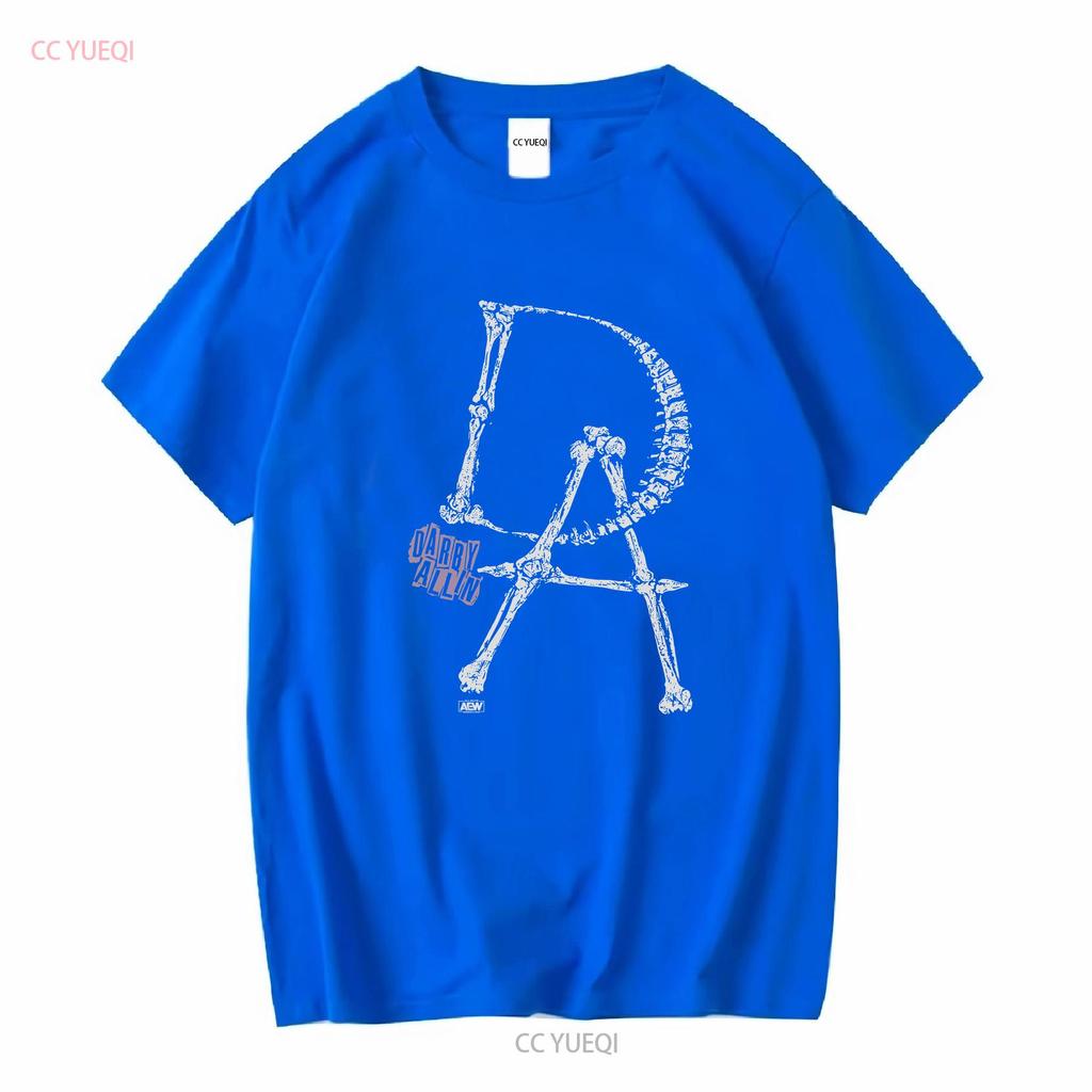 Darby Allin Anpassung AEW Offizielles T-Shirt lange oder kurze Ärmel Vintage Gewaschen Leicht Atmungsaktiv Mann Dehnbar Vielseitig