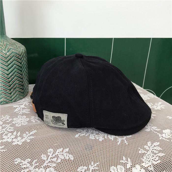 Beret Female Summer And Autumn Winter Japanese Street Trendy Brand Retro Hat Versatile Hip Hop Anti-Wearing Painter Hat Forward Hat Male