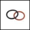 Power Steering Pump O-Ring Inlet Outlet Seals Connector Gasket Fit for Honda Accord - Pack of 4 Black Red Durable Material