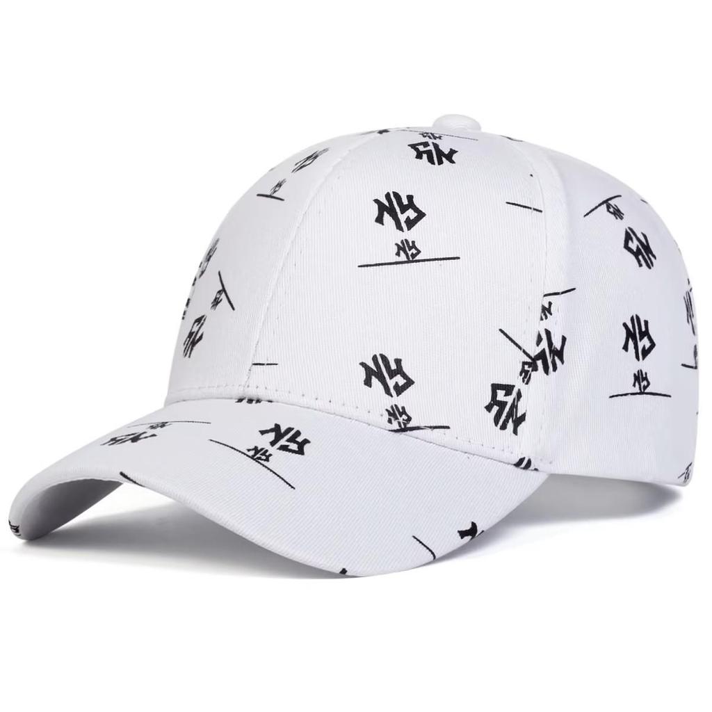 Baseballkappe Hut Buchstaben Graffiti Print Frühling Sommer Herbst Punk Hip Hop Rock Verstellbar Unisex Männer Frauen Outdoor Lässig Baumwolle Zweifarbig