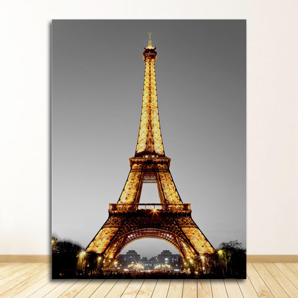 Picture For Living Room Decoration Poster And Print Black And White Landscape Nordic Canvas Painting Set Art Yellow Scenery Wall