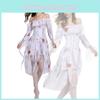 Stunning Off-shoulder Zombie Corpse Bride Costume For Ladies Ideal For Masquerade Parties