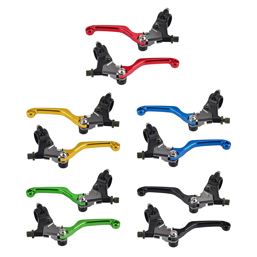 For Kawasaki KX125 KX250 KX450 KX60 KX80 KLX 250 KDX250 Motorcycle Brake Clutch Levers For Suzuki RM125 RM250 DR250 DR400