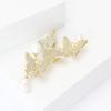Light Luxury Micro-Inlaid Copper Zircon Butterfly Brooch Temperament Versatile Women'S Suit Dress Corsage Jewelry Pin
