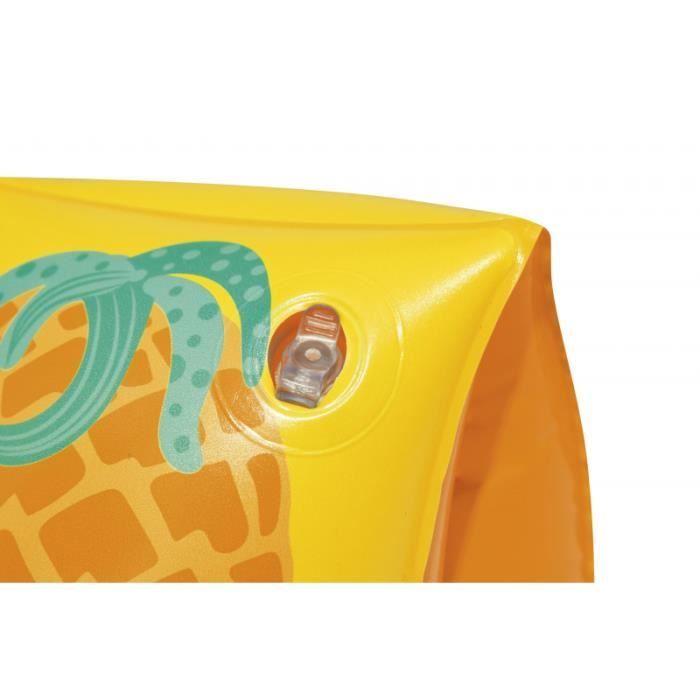 Brassards gonflables AC-DÉCO - Décor fruits - 23 x 15 cm - Mixte - Pour l'extérieur - À partir de 3 ans