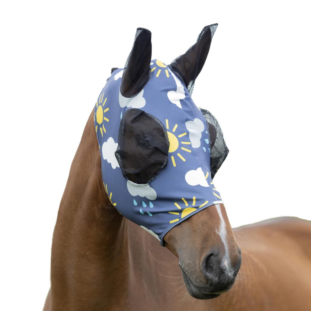 Hy Come Rain or Shine Lycra Horse Fly Mask