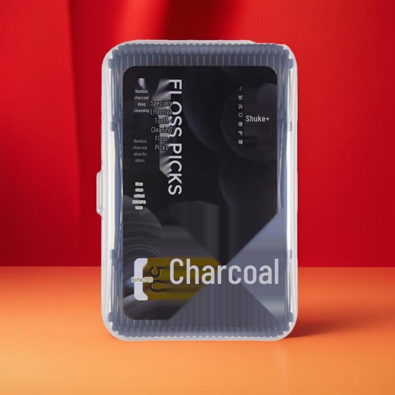 

Little Deer Mom Bamboo Charcoal Deep Clean Dental Floss Picks