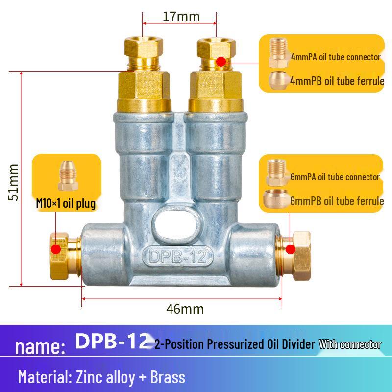 CNC Machining Center DPB-110 & DPB-18 Pressure Oil Drain and Metering Dispenser.