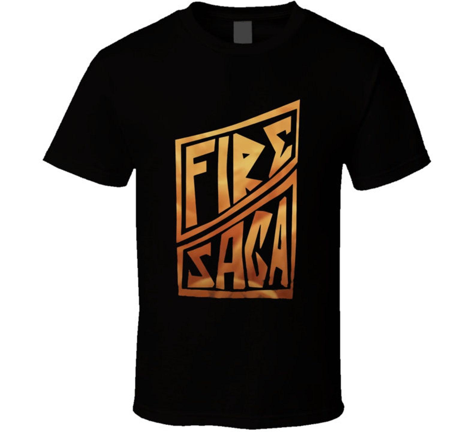 New Tshirt Fire Saga Size S- 5XL Best Clothing High Quality 3XL