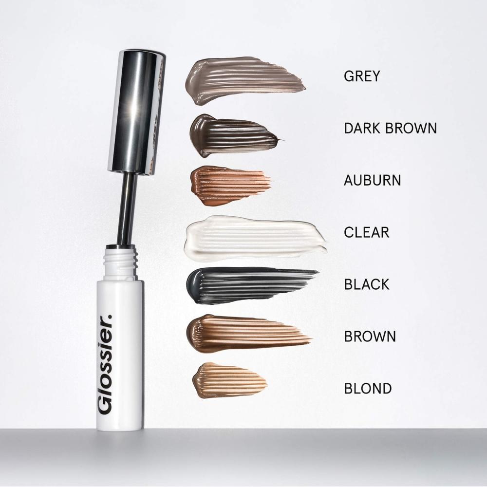 Glossier Boy Brow VolumizinG eyeBrow Gel Pomade 0.13 Oz   3.8 G Grey For Ash Blonde To Grey