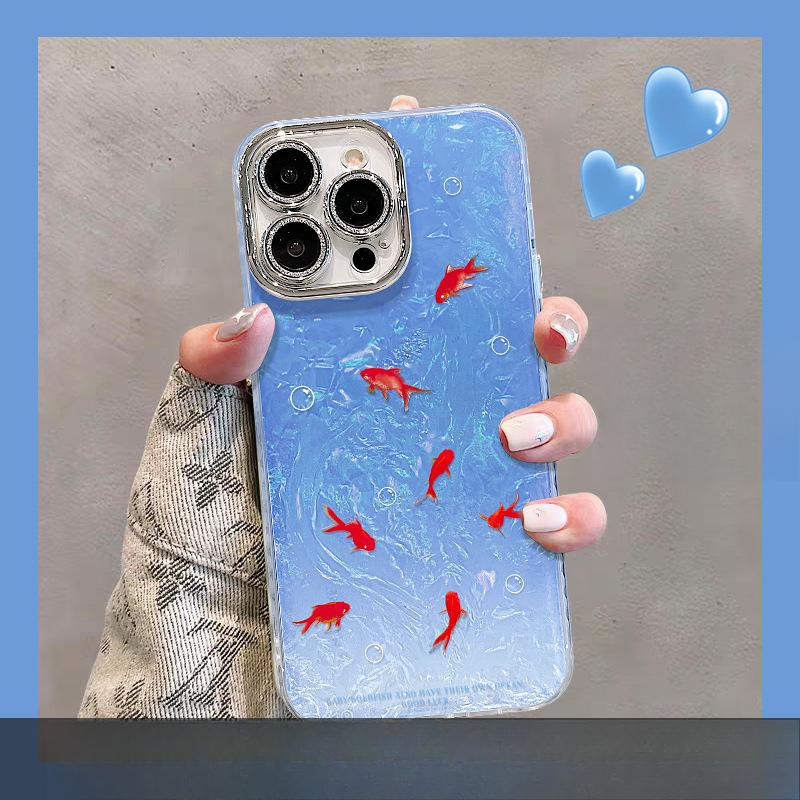 Fluturele Colorat Este Potrivit pentru Husa de Telefon Apple 16promax. Are o senzație high-end, o senzație de lux ușor, o folie de protecție pentru lentilă și o textură de carcasă.