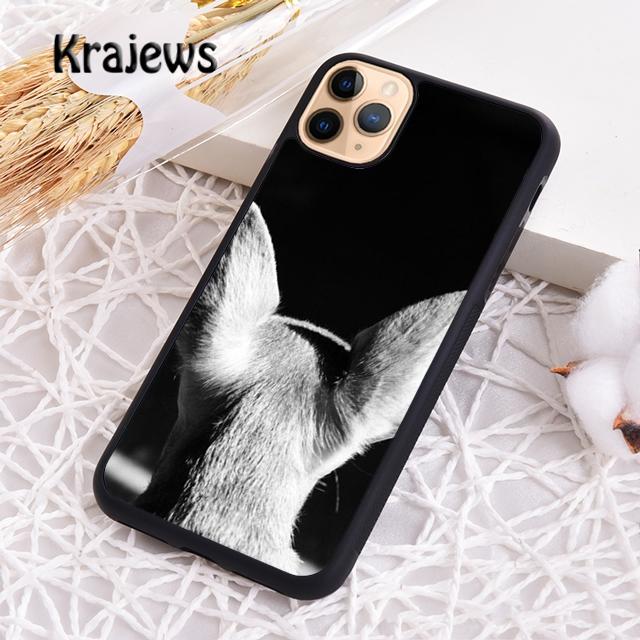 Krajews I Love My Chihuahua Dog Pug Phone Case Cover For iPhone 17 Air 16 14 Plus 12 13 Pro Max