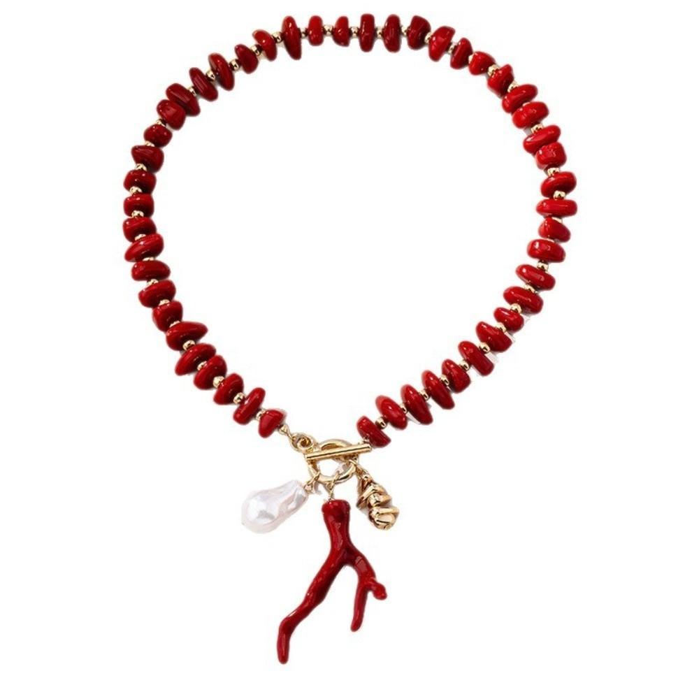 Irregular Pendant Choker Necklaces Baroque Pearl Bridal Jewelry Accessories For Women