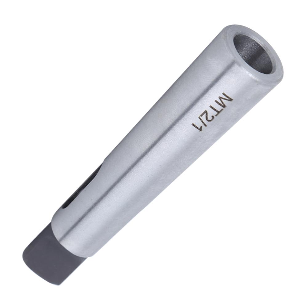 Konischer Reduzieradapter Bohrhülse Silber Hohe Härte Verschleißfestigkeit MT2 auf MT1