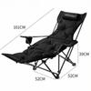 ZISIZ Outdoor Folding Recliner Chair