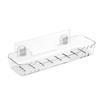 Wall Mounted Spice Rack Anti-Rust Waterproof Self Draining Soap Holder Bathroom Organizer Self Adhesive Kitchen Storage Rack