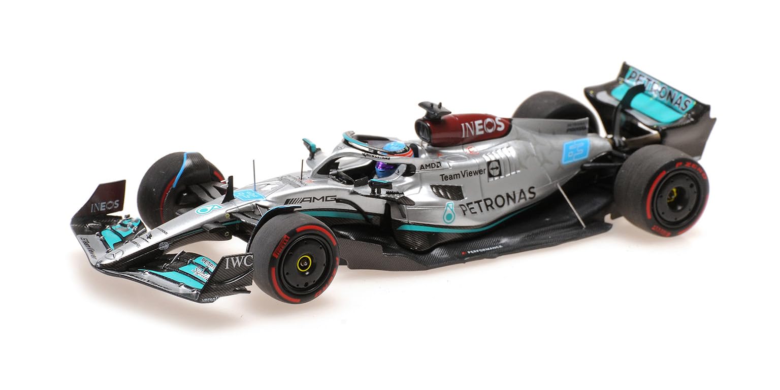 

Minichamps Scale Petronas F1 W13 2022 F1 Brazilian Grand Prix F1 First Win Russell Finished Product 1/43 Mercedes-AMG E-Performance #63 G.