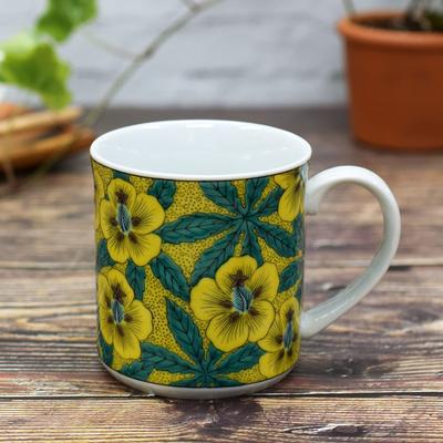 Waza No Kura Kutani Ware Mug Aoi Pottery Luxury Brand Tableware Made In Japan Antique Celebration Present Gift